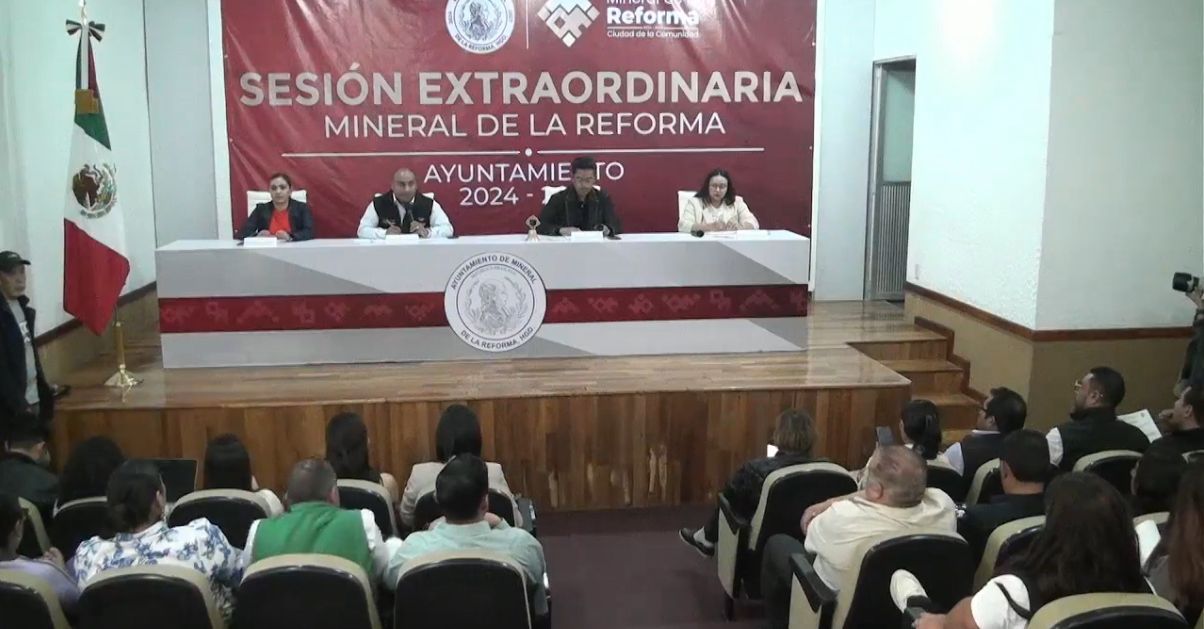 Aprueban en Mineral de la Reforma Ley de Ingresos 2026 y ajustes al Presupuesto 2025