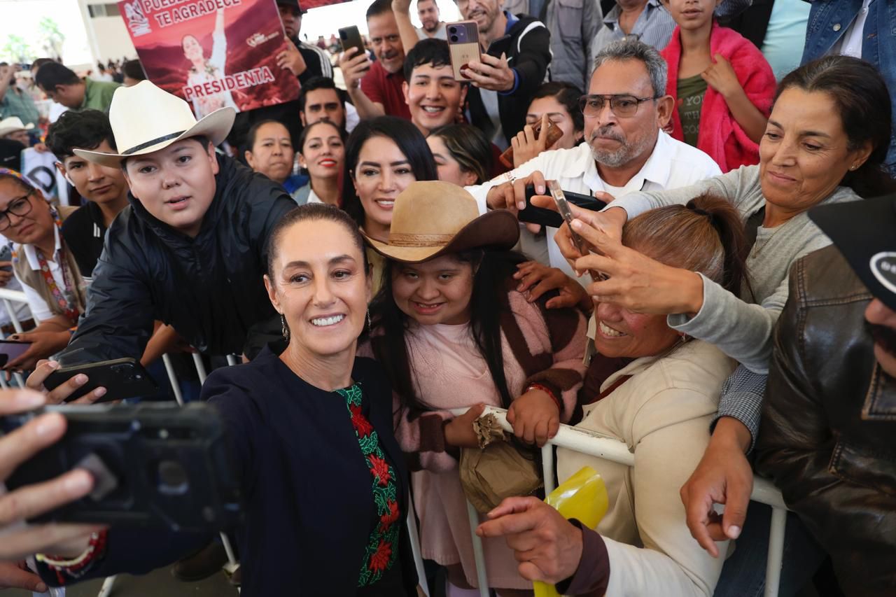 Claudia Sheinbaum en Durango