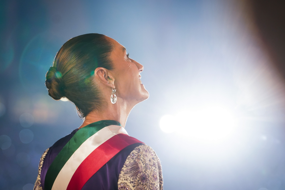 Da presidenta Claudia Sheinbaum grito histórico de Independencia