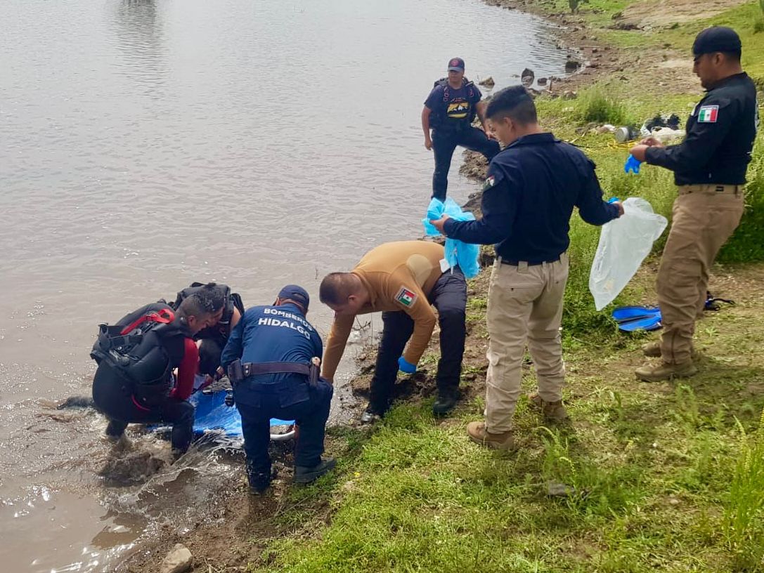 Recuperan cuerpo de menor en presa El Durazno, San Agustín Tlaxiaca