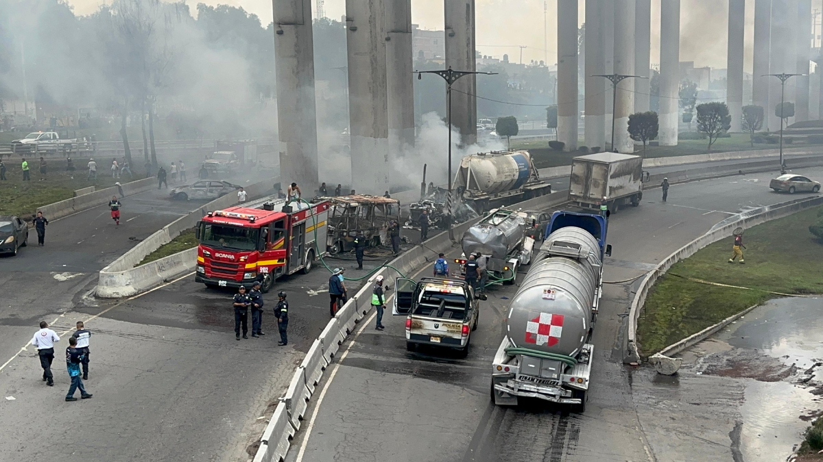 Sheinbaum expresa su solidaridad con víctimas de explosión de pipa de gas en Iztapalapa