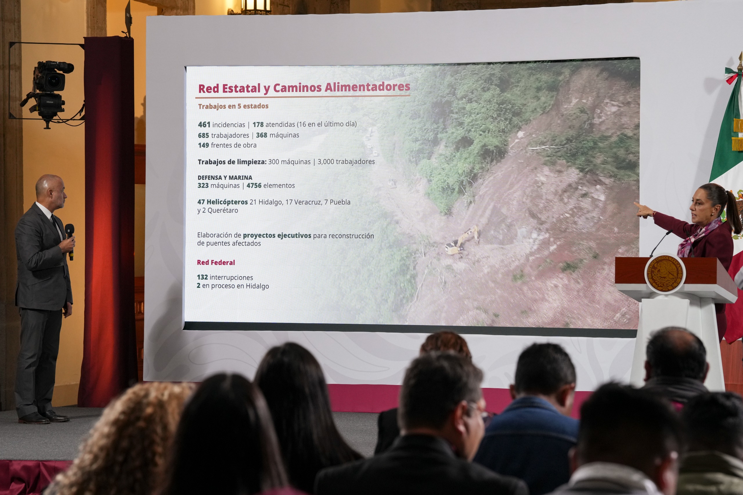 Gobierno federal inicia proyectos para reparar puentes afectados por lluvias