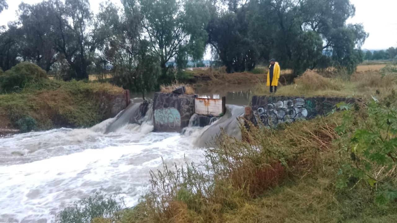 Tizayuca refuerza monitoreo y emite Alerta Preventiva ante lluvias persistentes en Hidalgo: Presa El Manantial al 100% de su capacidad