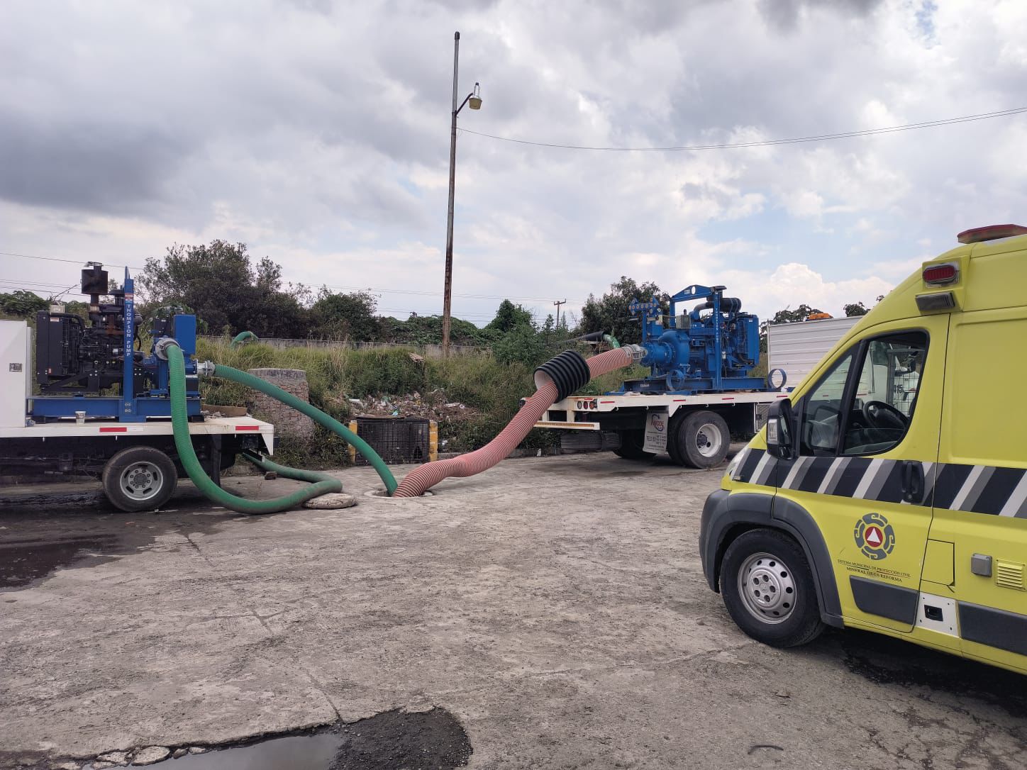 Autoridades de Mineral de la Reforma mantienen sesión permanente del Comité de Emergencias ante pronóstico de lluvias intensas