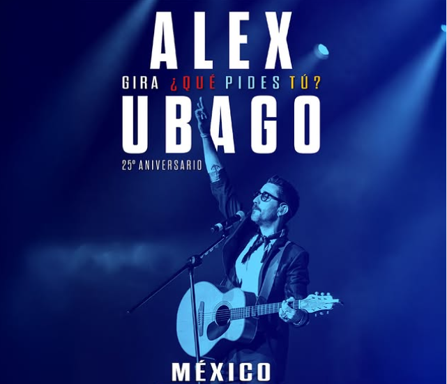 Alex Ubago en Pachuca: gira “¿Qué pides tú?” por su 25 aniversario