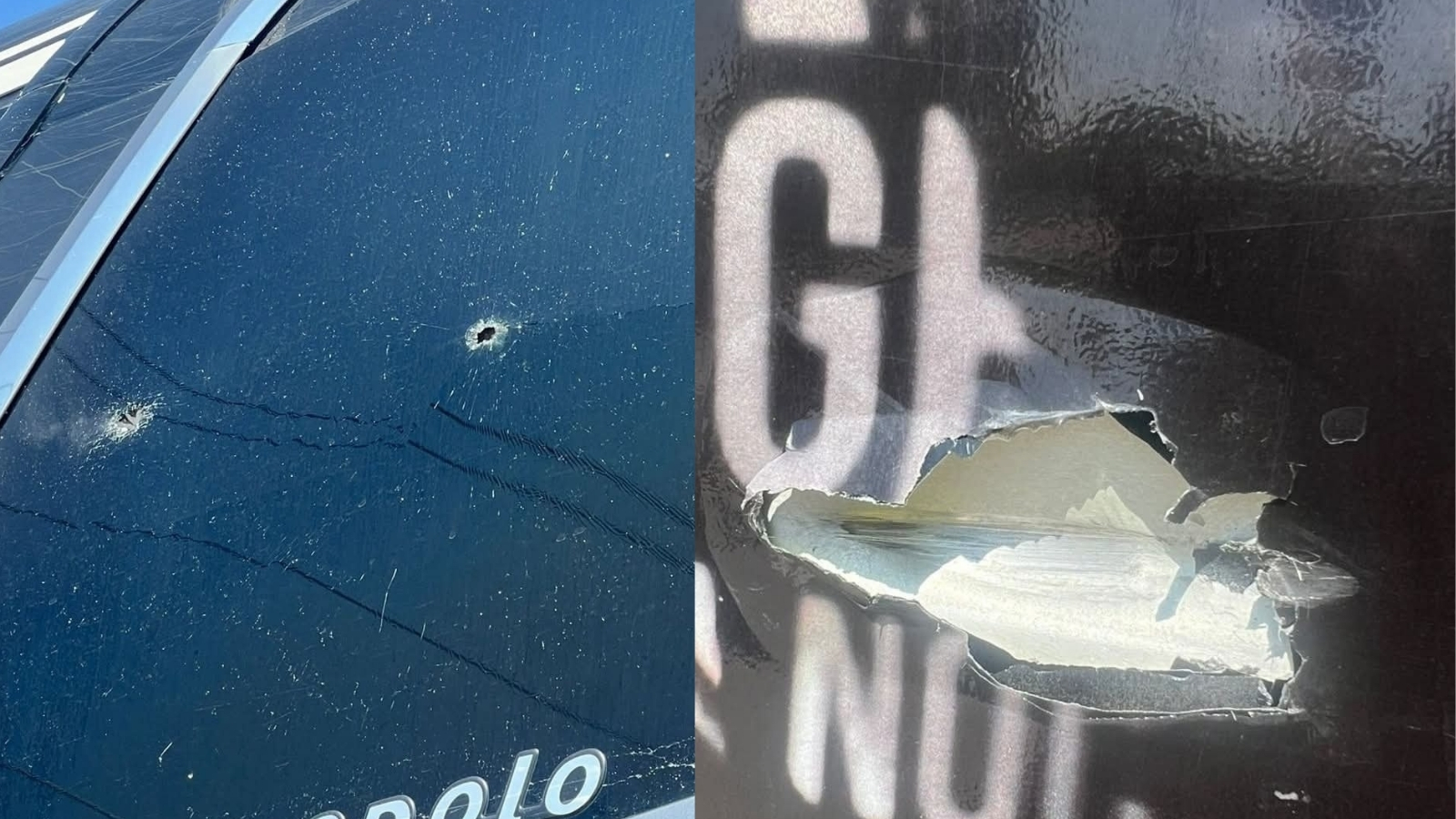 Autobús de La Banda Jerez atacado a balazos