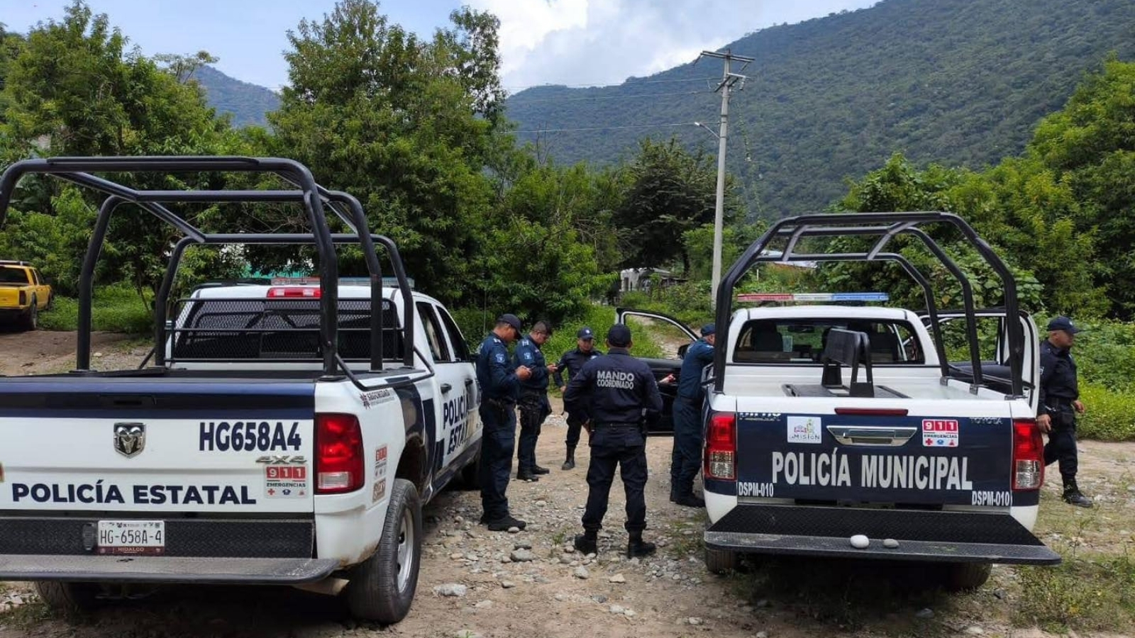 Buscan a hombre arrastrado por la corriente del Río Amajac en La Misión