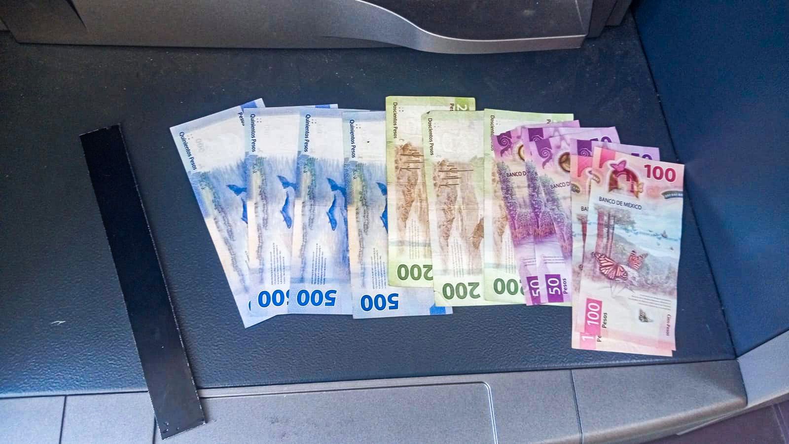 Policías de Mineral de la Reforma recuperan dinero