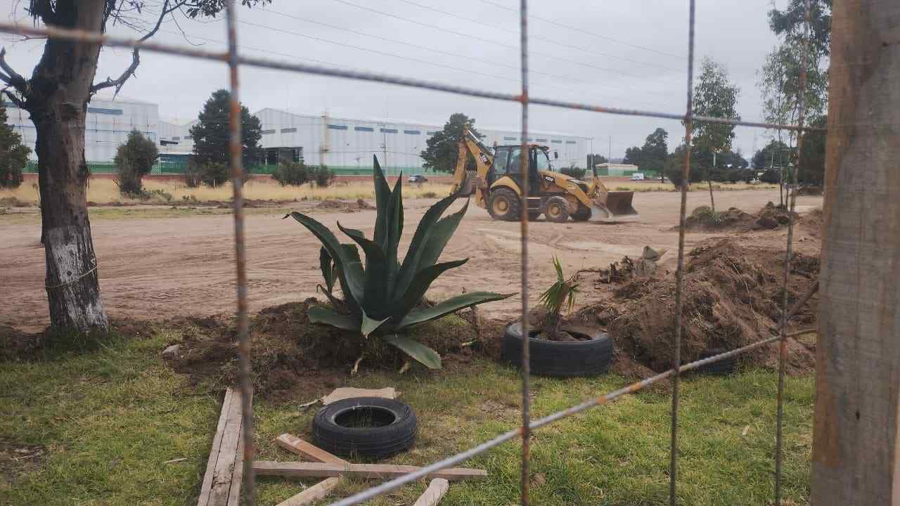 Denuncian ecocidio en construcción de casas del Bienestar en Tepeapulco; protesta continúa