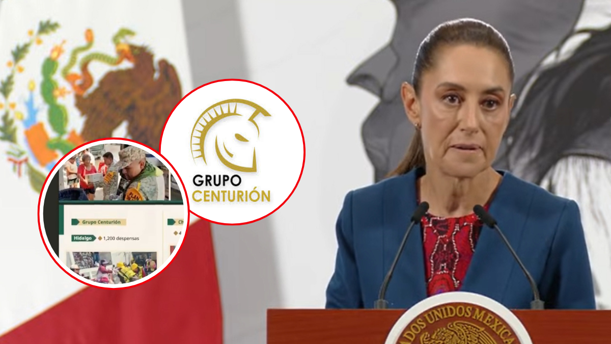 VIDEO | Sheinbaum reconoce a Grupo Centurión y otros empresarios por ayuda a damnificados tras lluvias