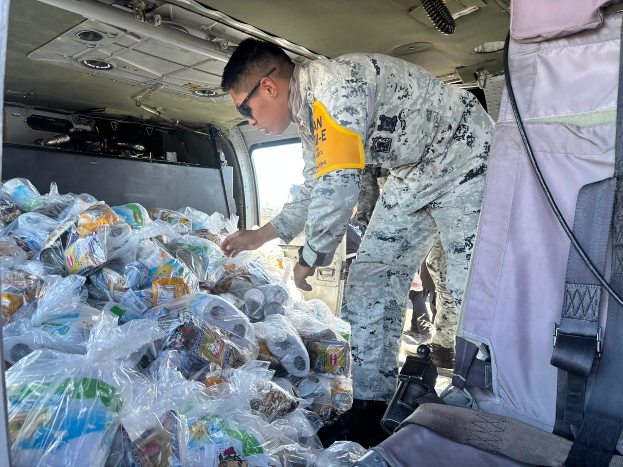 Entrega DIF estatal despensa en 4 municipios; en Huehuetla resguardan alimentos ante “riesgo”