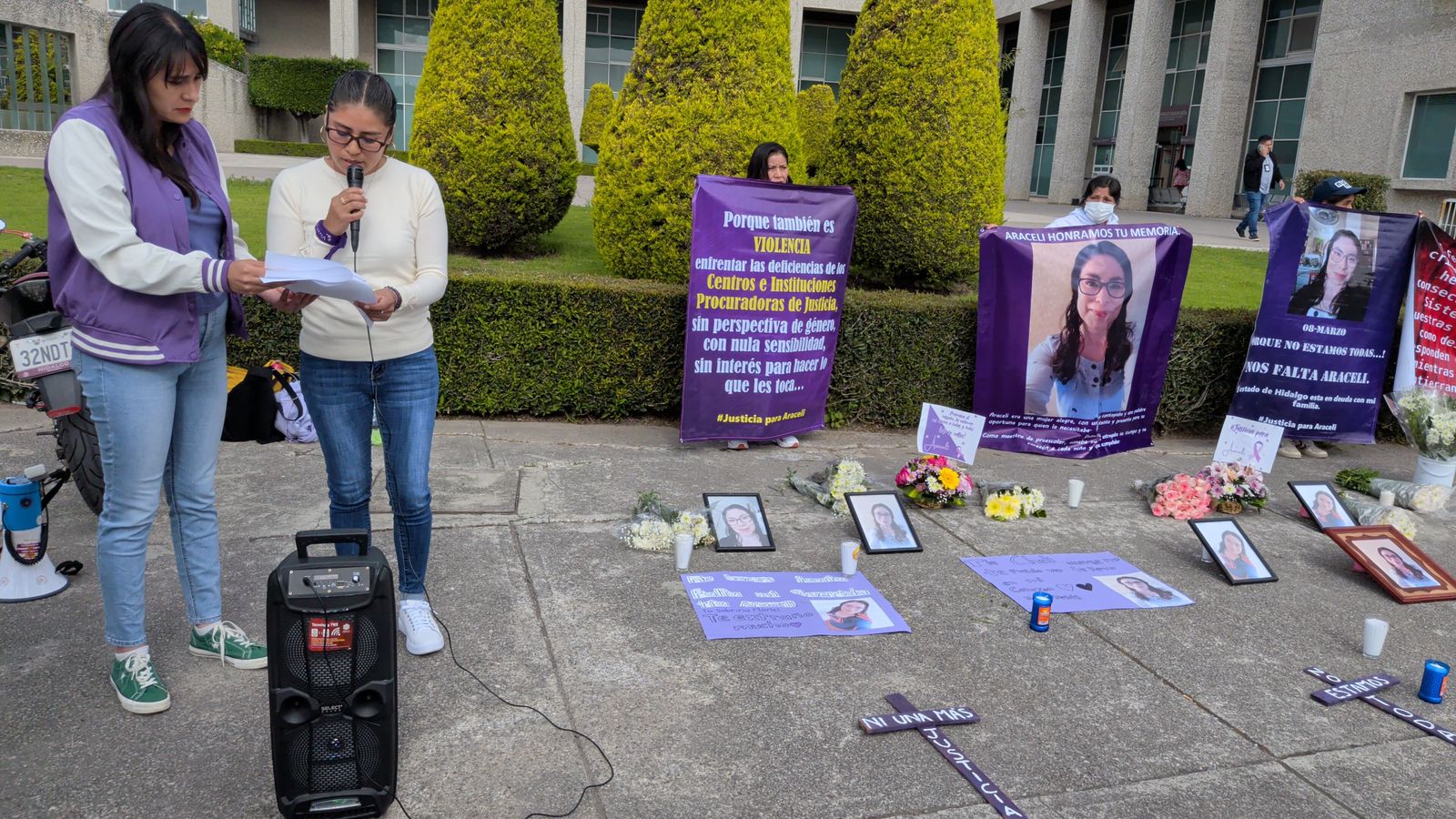 “La mató un hombre y un Estado indolente”: exigen justicia por feminicidio de Araceli