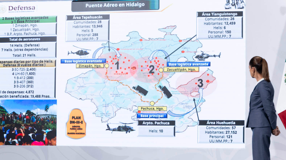 Sube a 66 cifra de fallecidos; hay 75 personas no localizadas