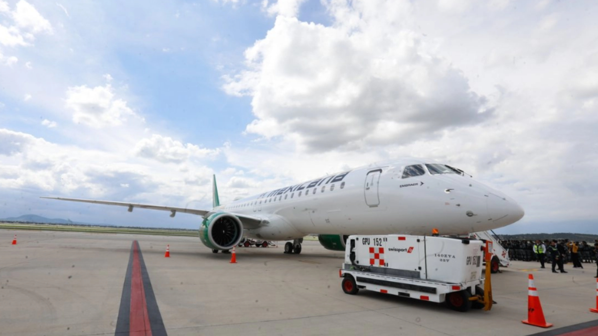 “México no es piñata de nadie”: Sheinbaum exige respeto de EU tras pedir cancelación de vuelos del AIFA