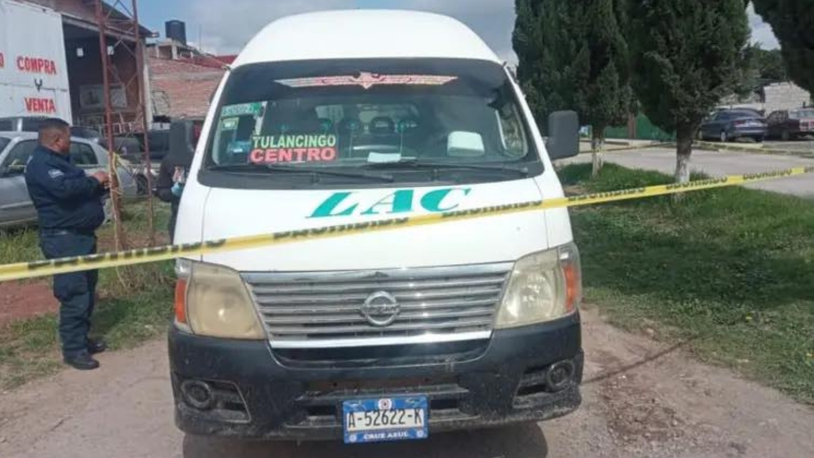Hombre fallece en transporte público en Cuautepec de Hinojosa
