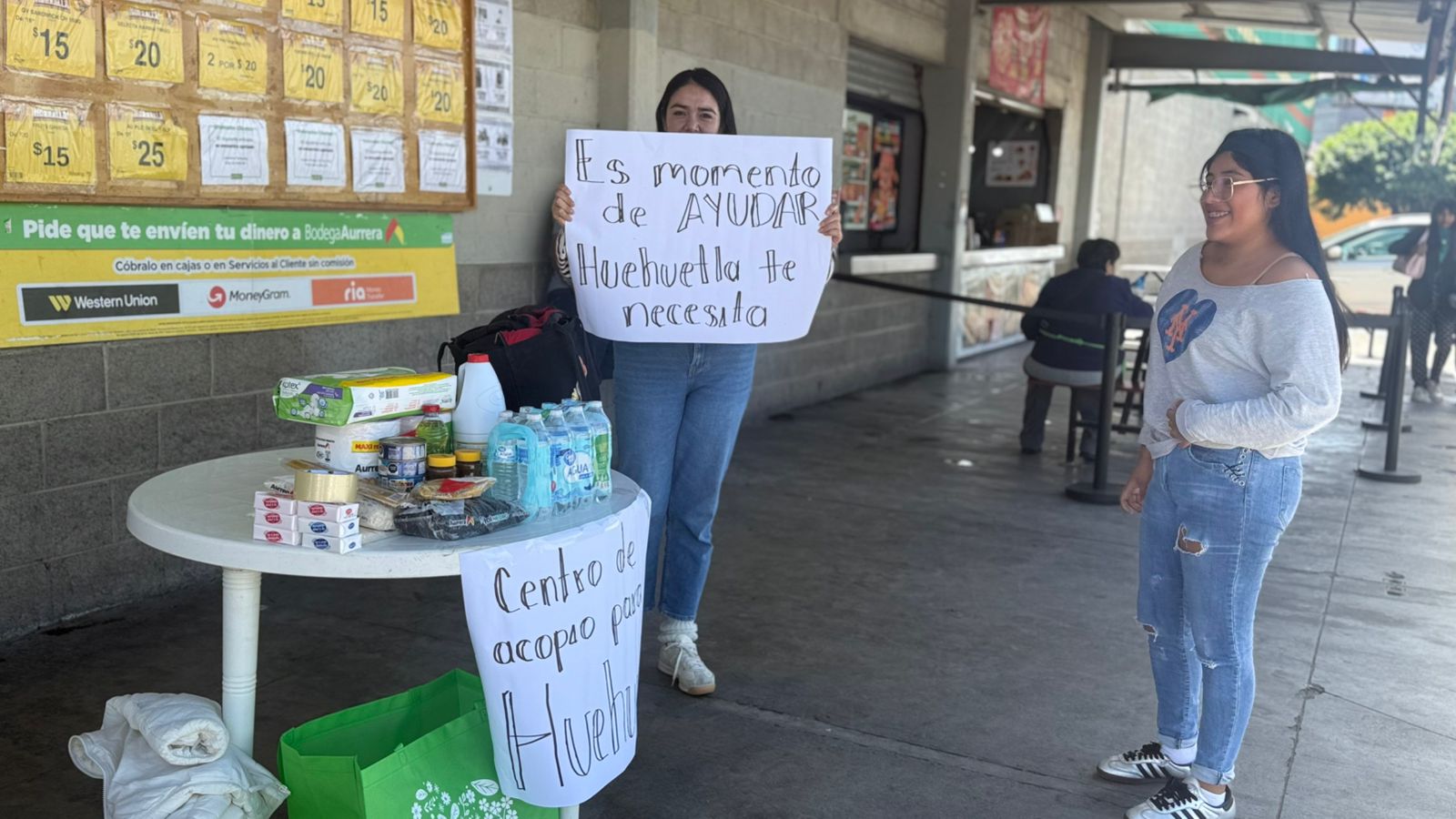 Estudiantes lanzan campaña de ayuda tras el huracán Priscila