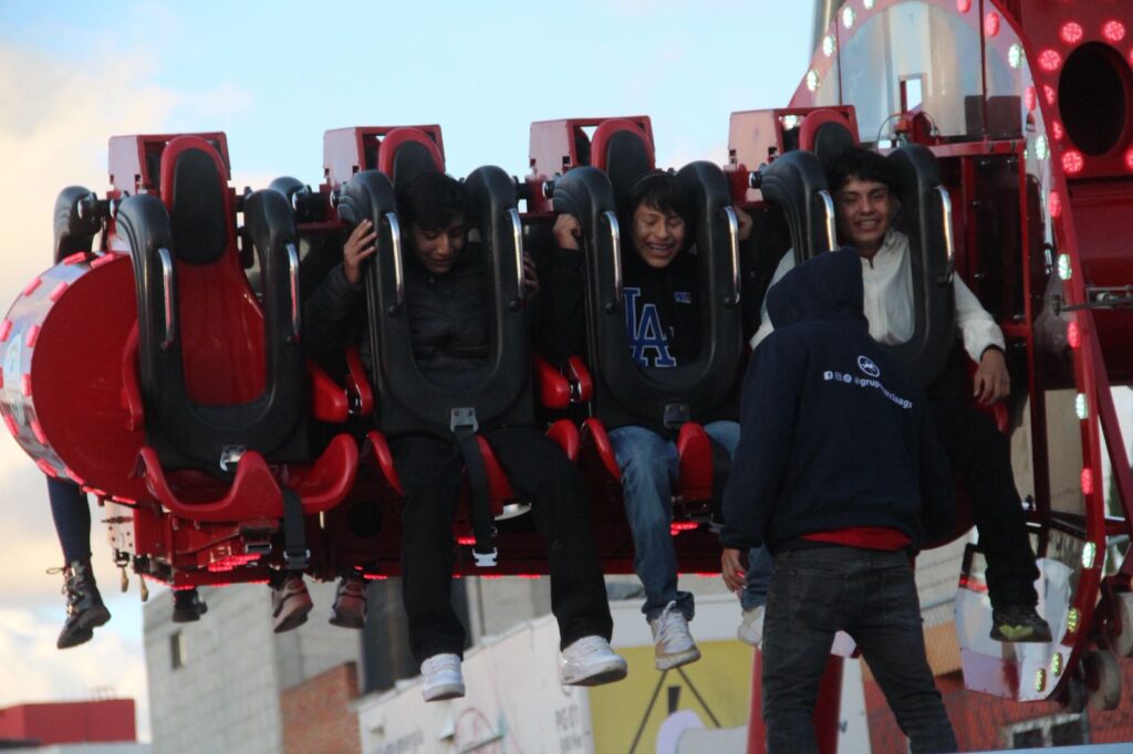 Juegos Mecánicos en la Feria San Francisco Pachuca 2025