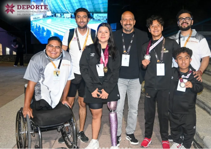 Hidalgo consigue 46 medallas en la Paralimpiada Nacional CONADE 2025