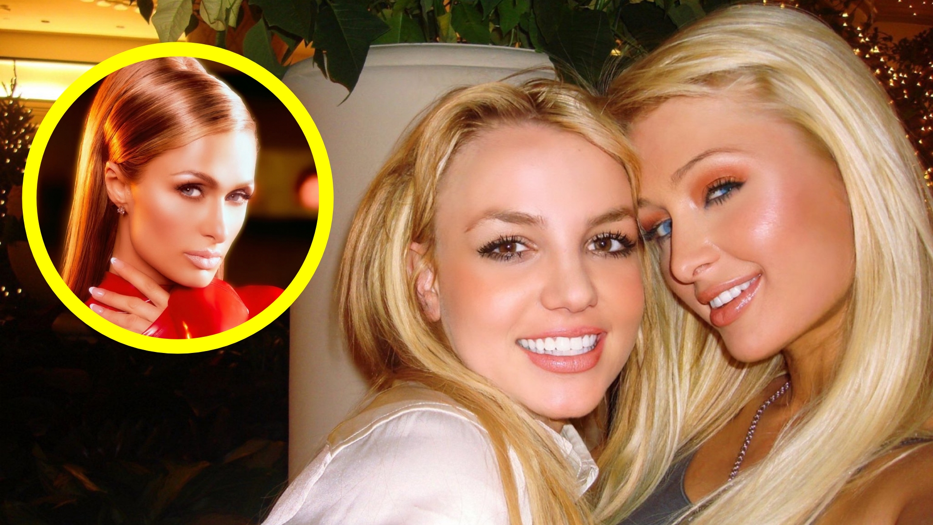 Paris Hilton vestida como Britney Spears en “Oops!… I Did It Again” durante Halloween 2025.