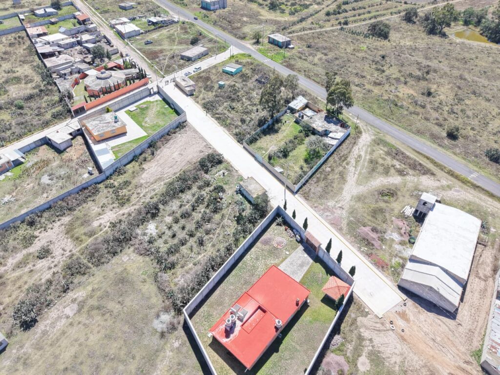 Pavimentación en Zempoala