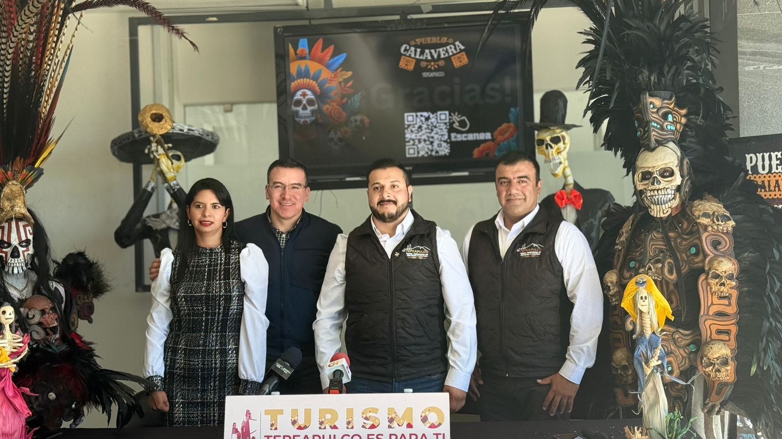 Tepeapulco celebra el Día de Muertos con “Pueblo Calavera 2025” evento que busca consolidarse como tradición