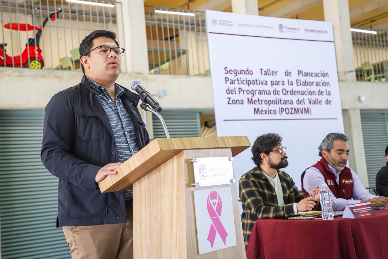 Refuerzan planeación urbana y ordenamiento territorial en el Valle de México con segundo taller participativo en Tizayuca