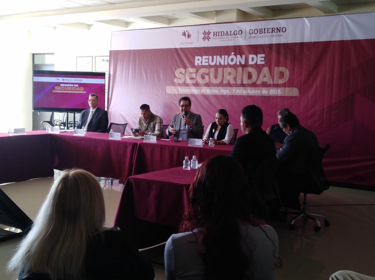 “Es sano rotar”: Salvador Cruz Neri justifica el cambio del titular de Seguridad en Tulancingo