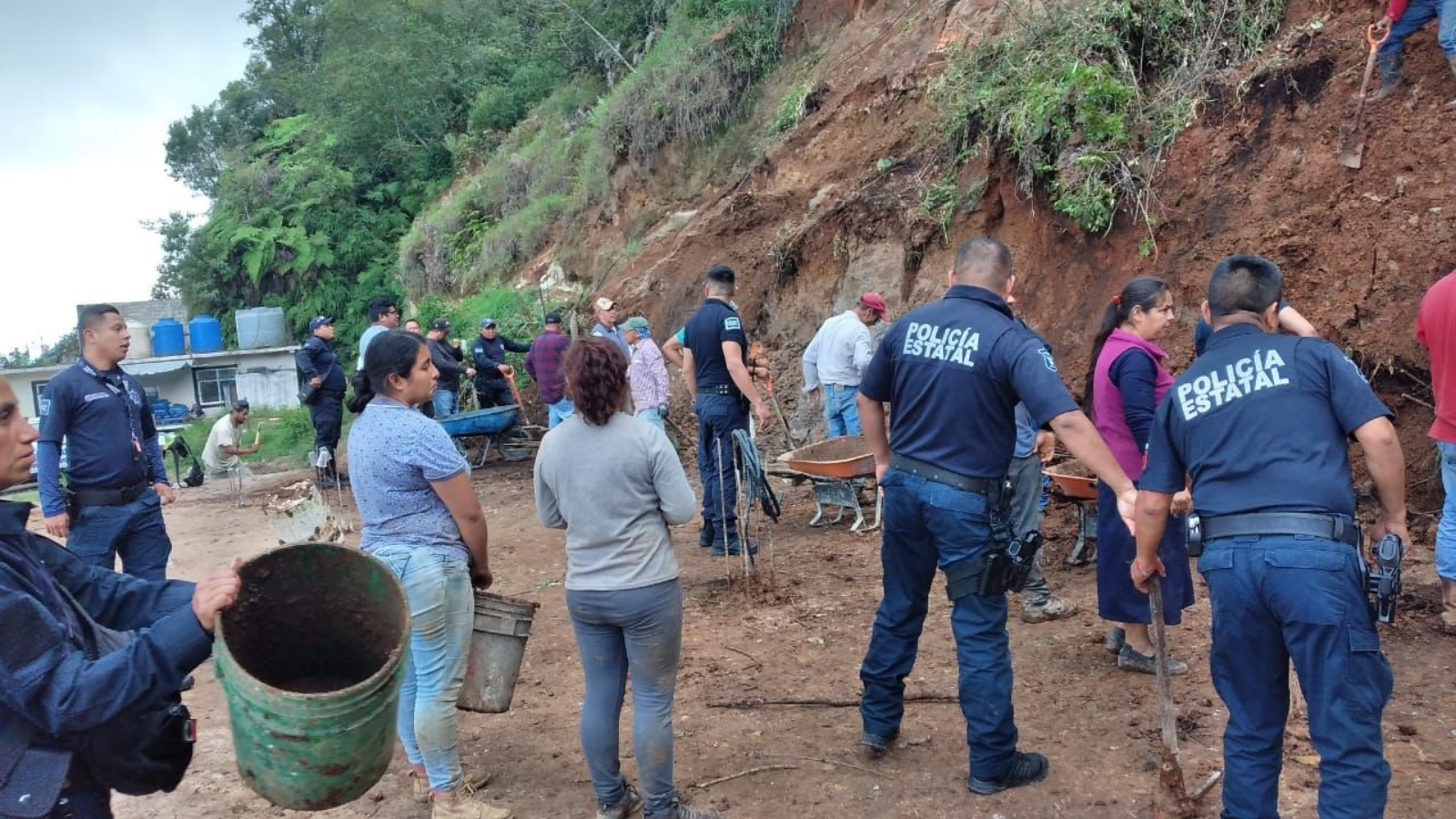 SSPH mantiene operativo en 27 municipios afectados por lluvias y deslaves