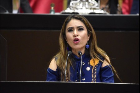 Simey Olvera, senadora de Hidalgo, respalda iniciativa para eliminar fuero a diputados y senadores