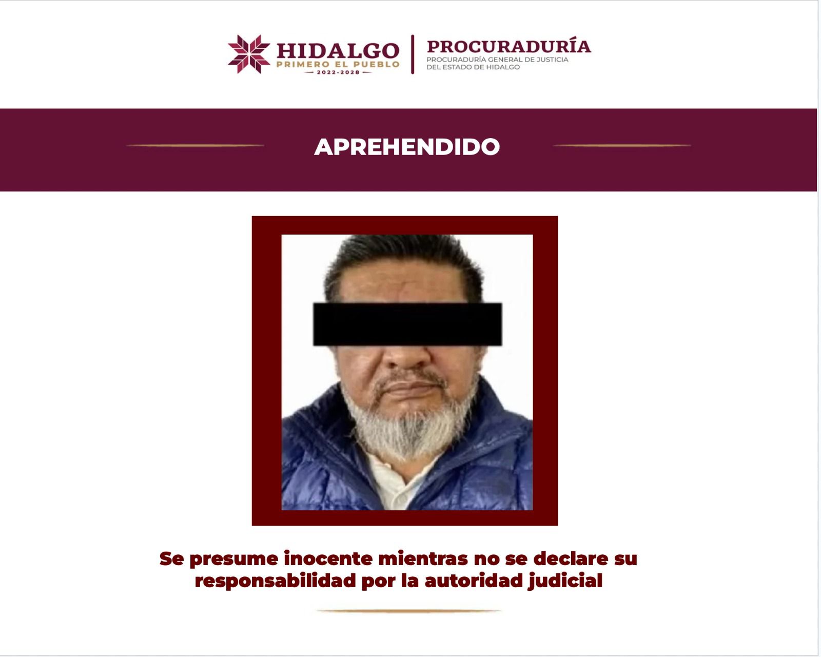 Suman cinco procesos penales contra exoficial mayor de Hidalgo
