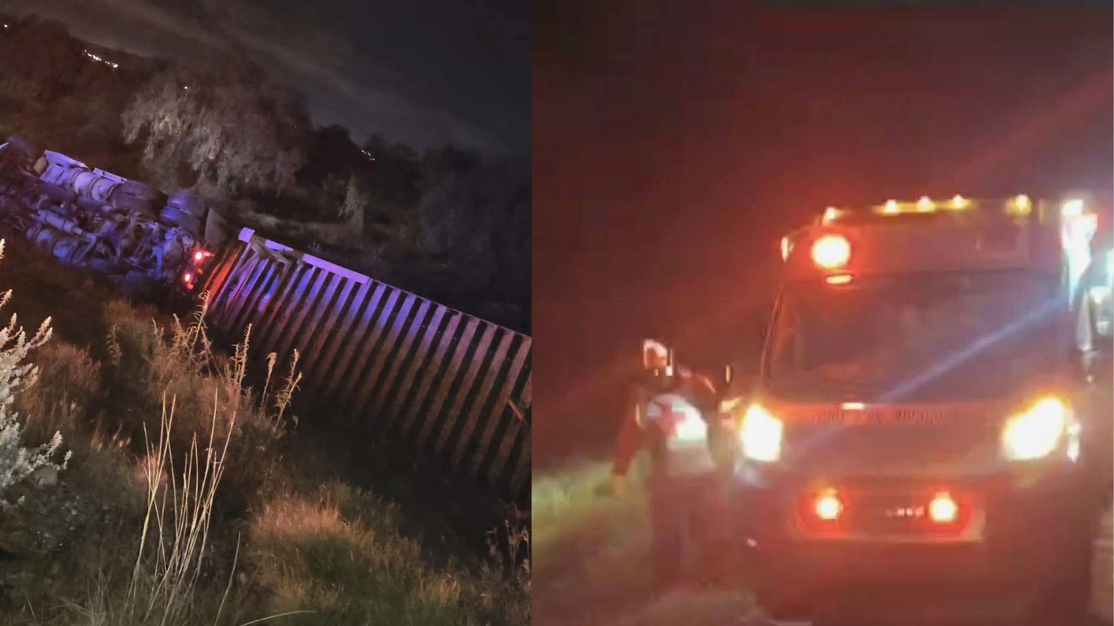 Tráiler pierde el control en el Arco Norte; hay tres lesionados