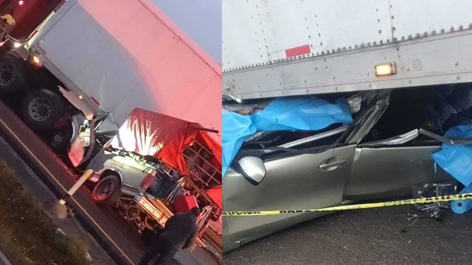 Tres muertos y dos lesionados tras choque múltiple en la México-Tuxpan