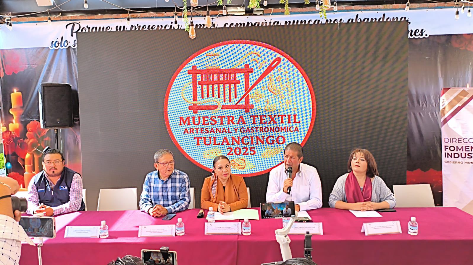 Tulancingo prepara la Muestra Textil, Artesanal y Gastronómica 2025