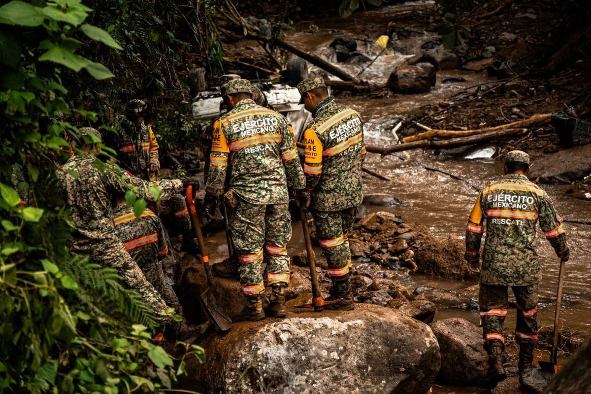 Aún hay 109 comunidades incomunicadas por lluvias en Hidalgo, Puebla y Veracruz