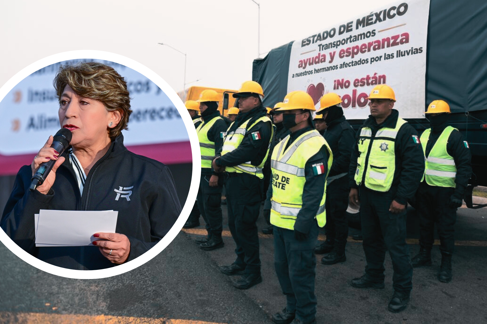 Estado de México envía 15 toneladas de ayuda humanitaria a Hidalgo