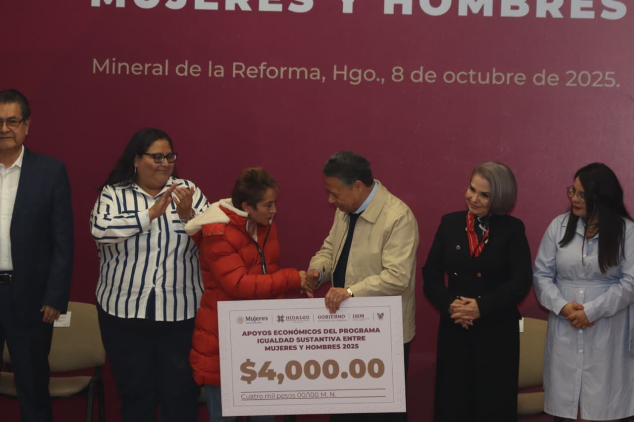 Hidalgo refuerza la autonomía económica de mujeres con apoyos del IHM
