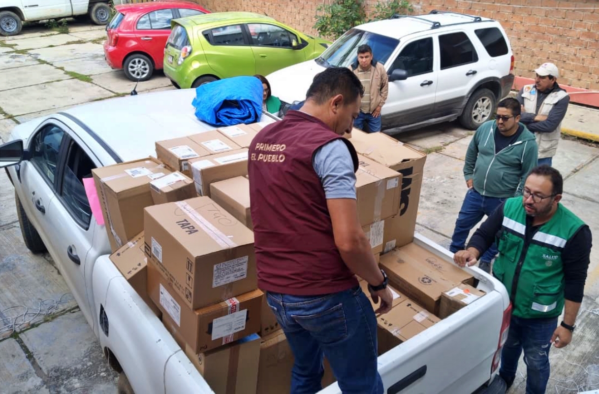 Secretaría de Salud da más de 3 mil consultas en la región Otomí-Tepehua tras las lluvias