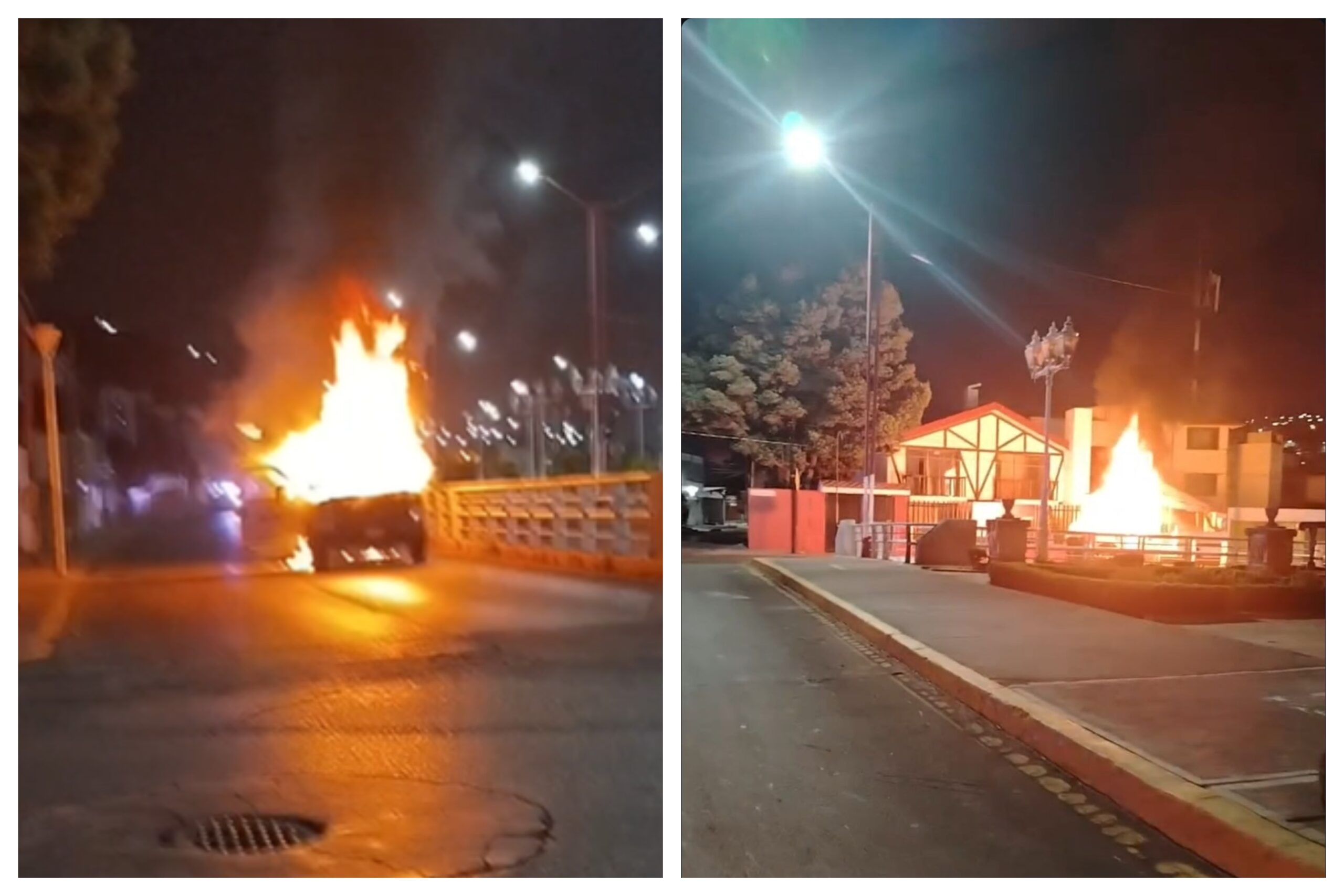 Pachuca: grúa se incendia en el Río de las Avenidas