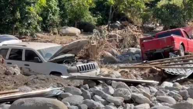 Desbordamiento de río arrasó con cultivos y viviendas en Hidalgo