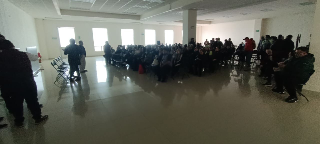 locatarios del mercado de Tulancingo