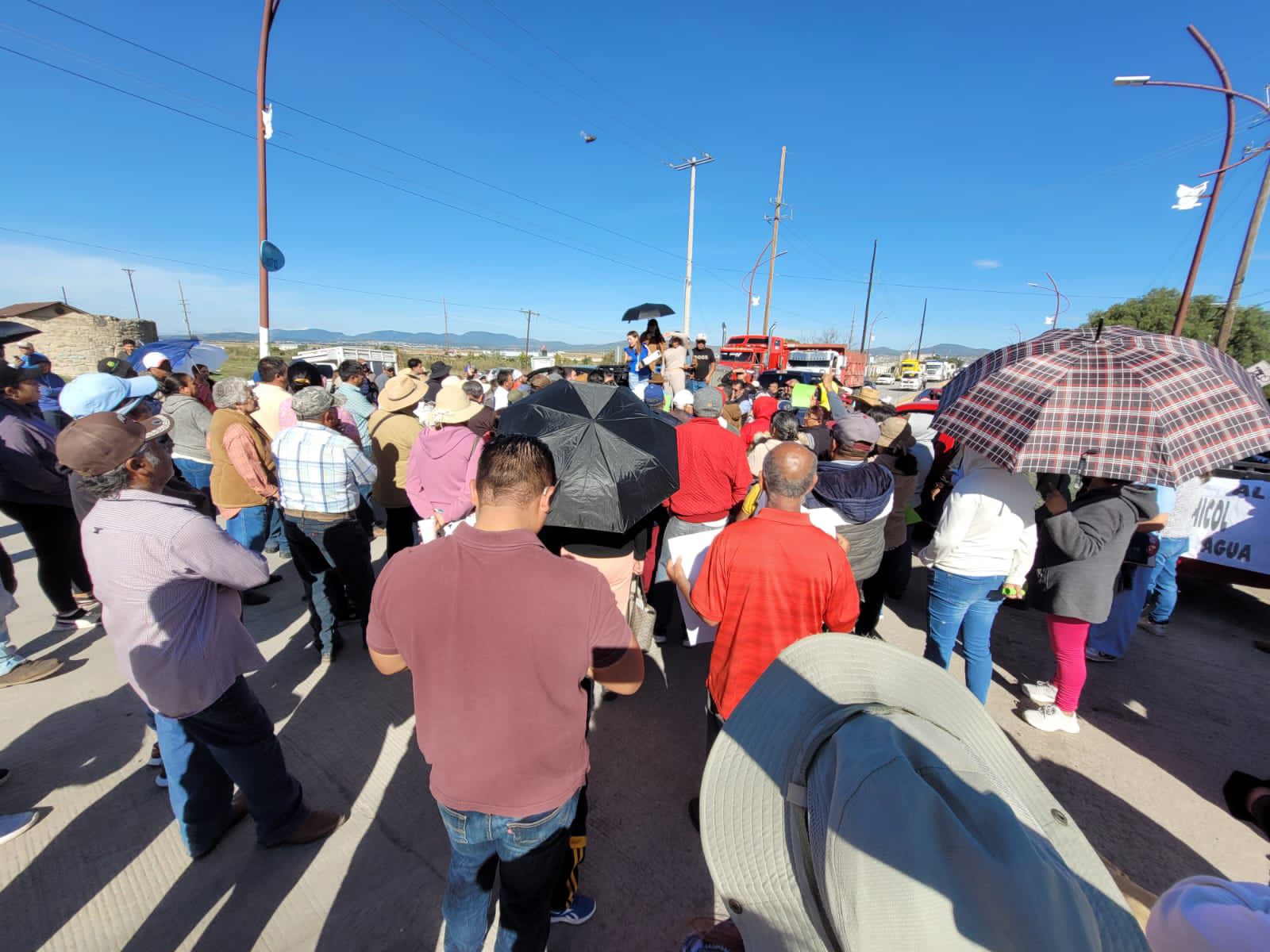Paro pacífico por falta de agua podría afectar la México–Pachuca