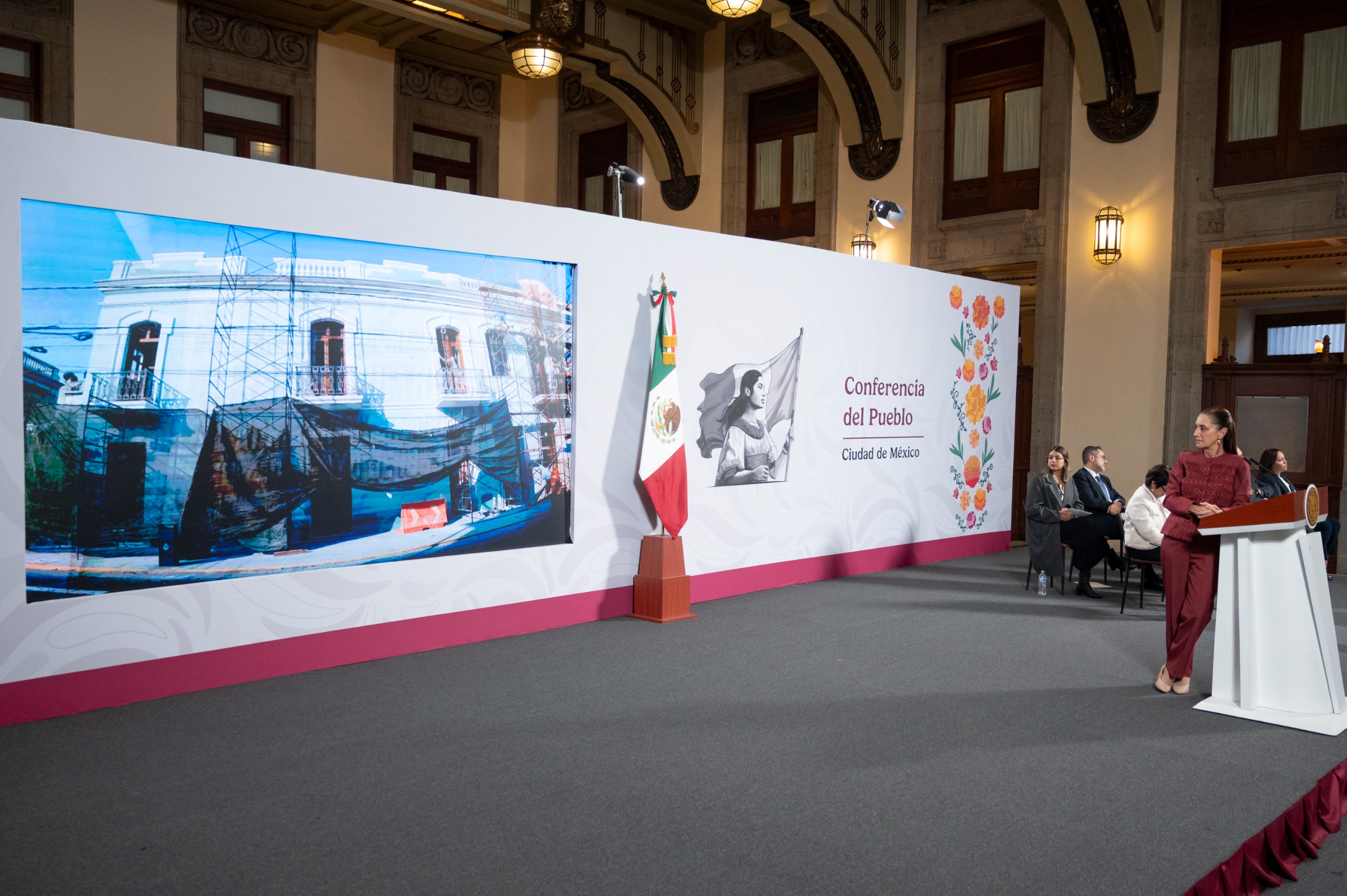 Presidenta de México en conferencia matutina