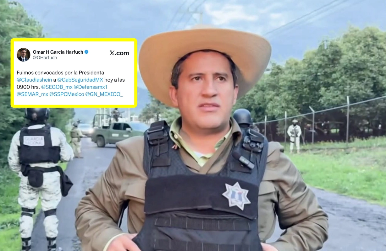 Se reúne gabinete de seguridad tras asesinato del alcalde de Uruapan