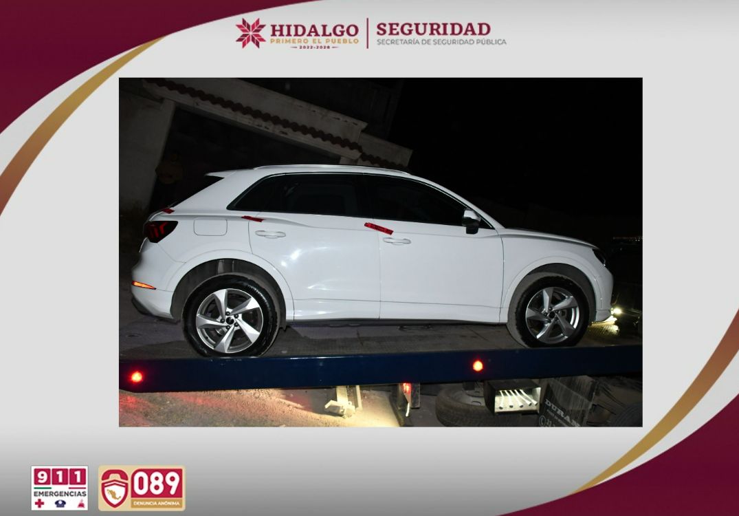 Aseguran vehículo robado y desmantelan punto de narcomenudeo en Tizayuca