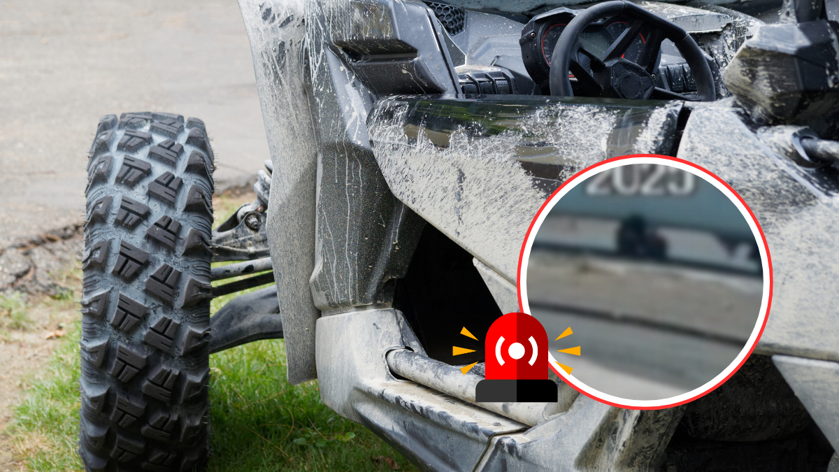 VIDEO  | Tragedia en Colima: tráiler golpea y arrastra cuatrimoto con dos jóvenes