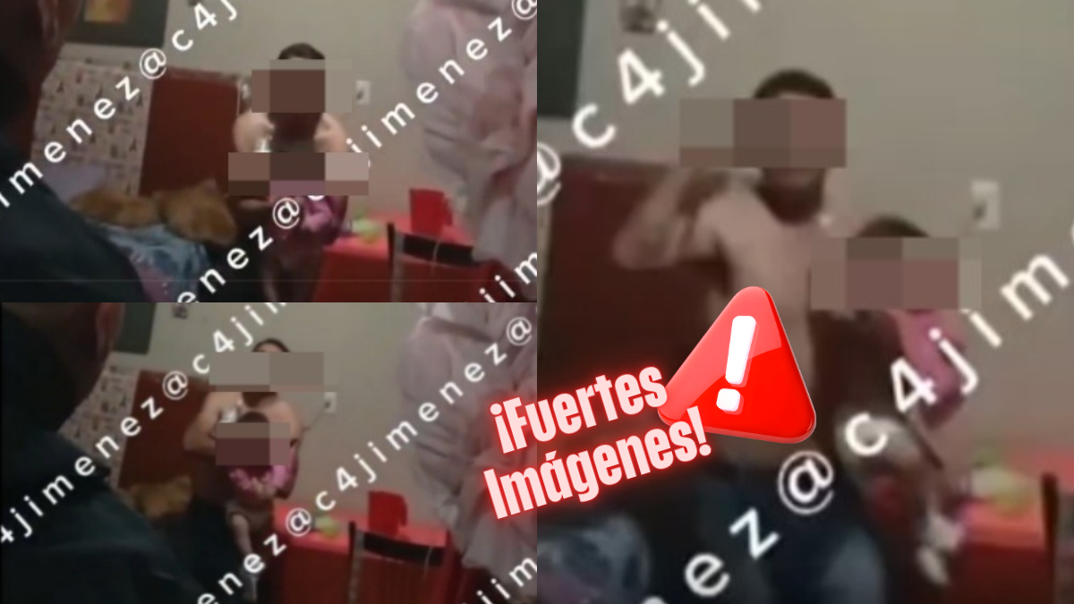 ¡Terribles imágenes! Hombre ebrio toma de rehén a su bebé en Chimalhuacán, Edomex; VIDEO revela el dramático momento