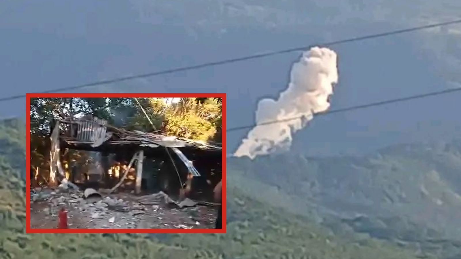 Explosión en polvorín de Jaltocán