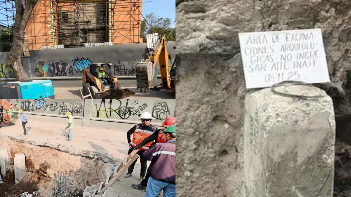 CDMX tiene nueva zona arqueológica: INAH descubre vestigios en Calzada Flotante, aquí las FOTOS