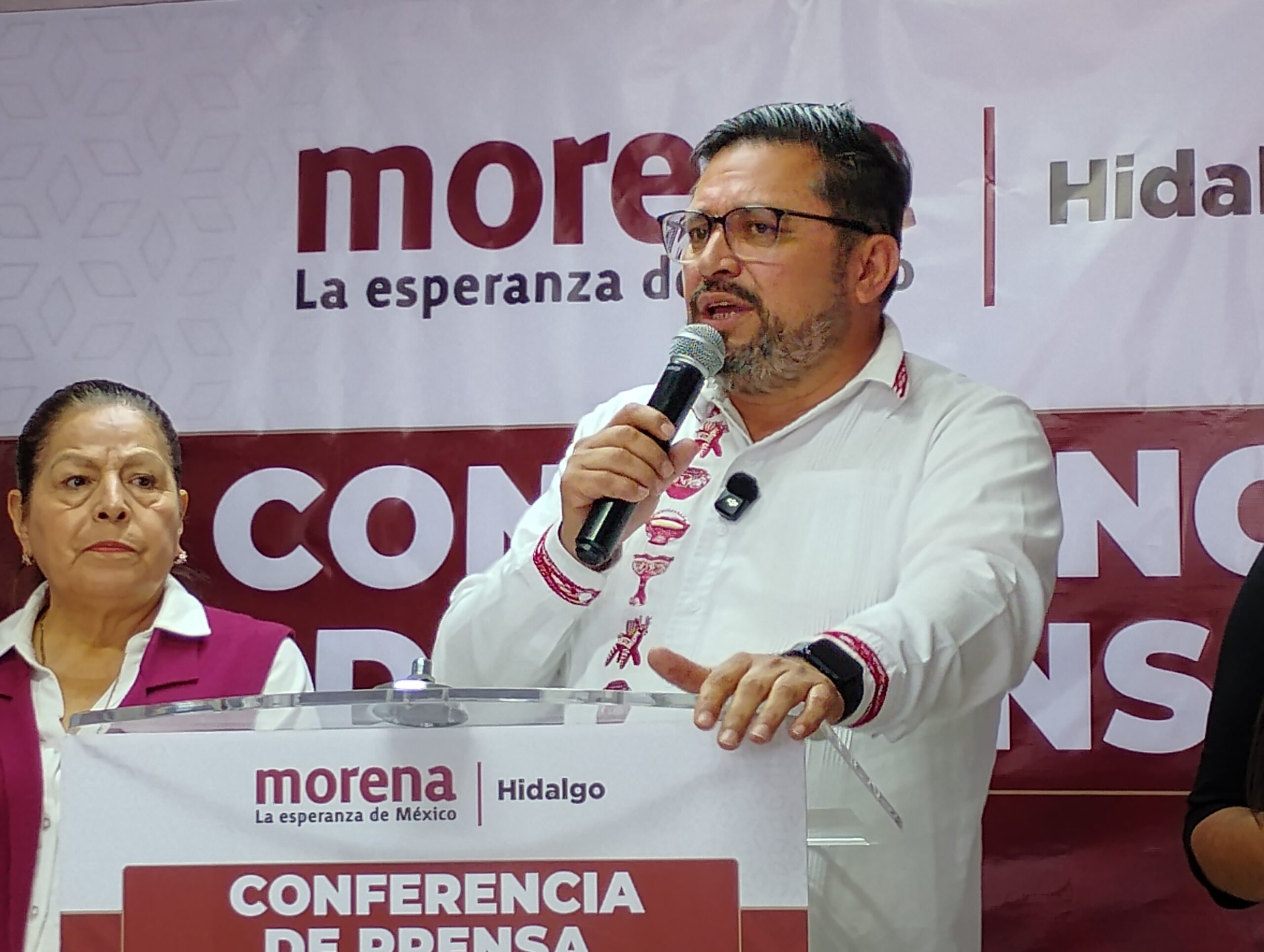 Dirigente de Morena en Hidalgo denuncia “guerra sucia” tras condenar violencia en marcha