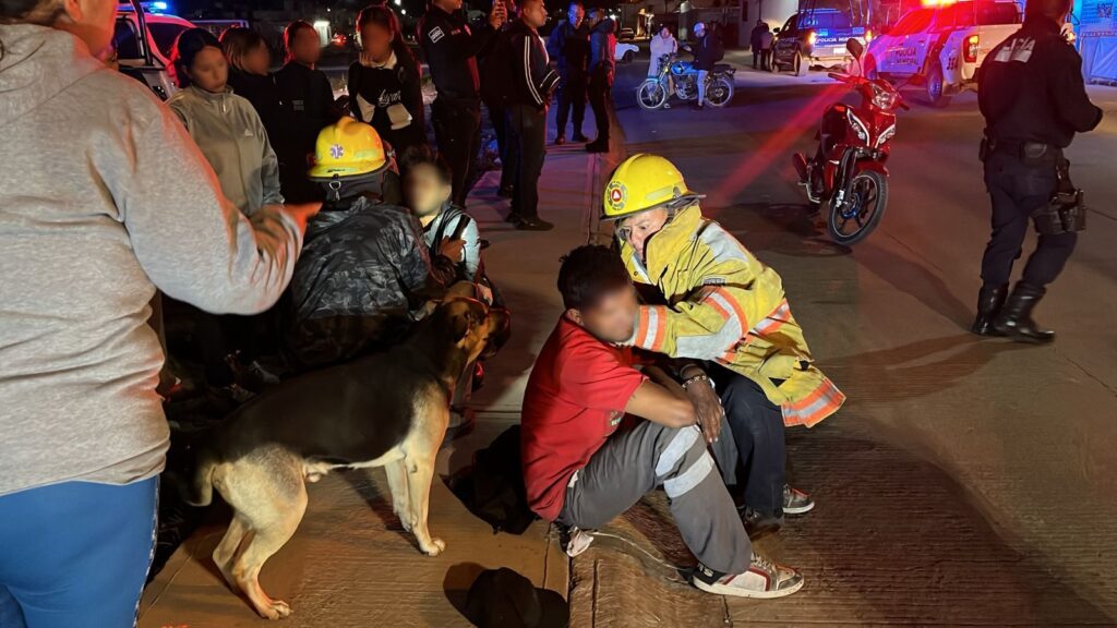 Incendio en vivienda de Mineral de la Reforma deja dos personas heridas